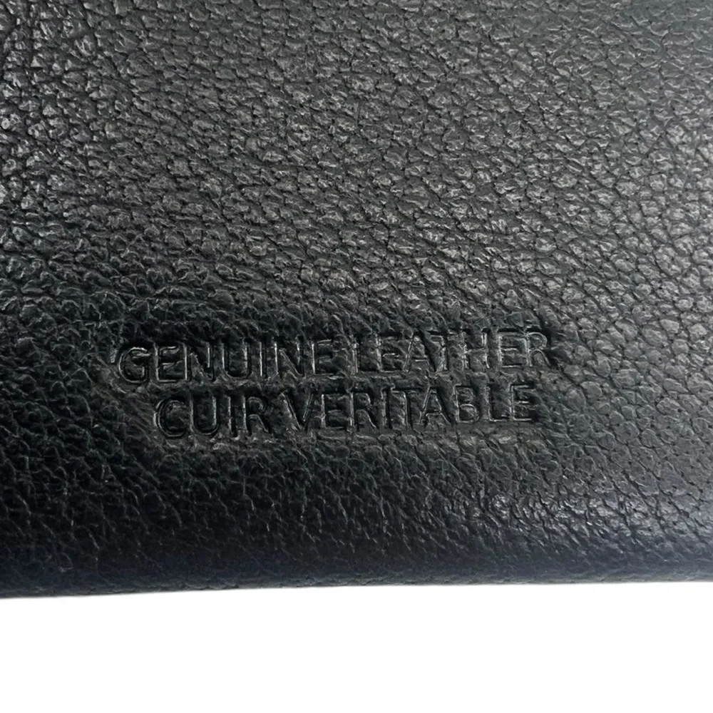 Kangol Men’s Black Genuine Leather Wallet